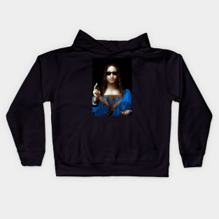 Cool Salvator Mundi Kids Hoodie